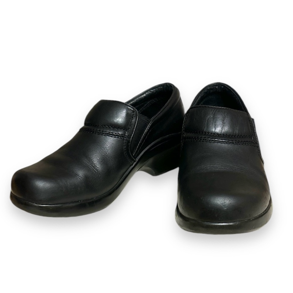 ARIAT Black Full Grain Leather Clog